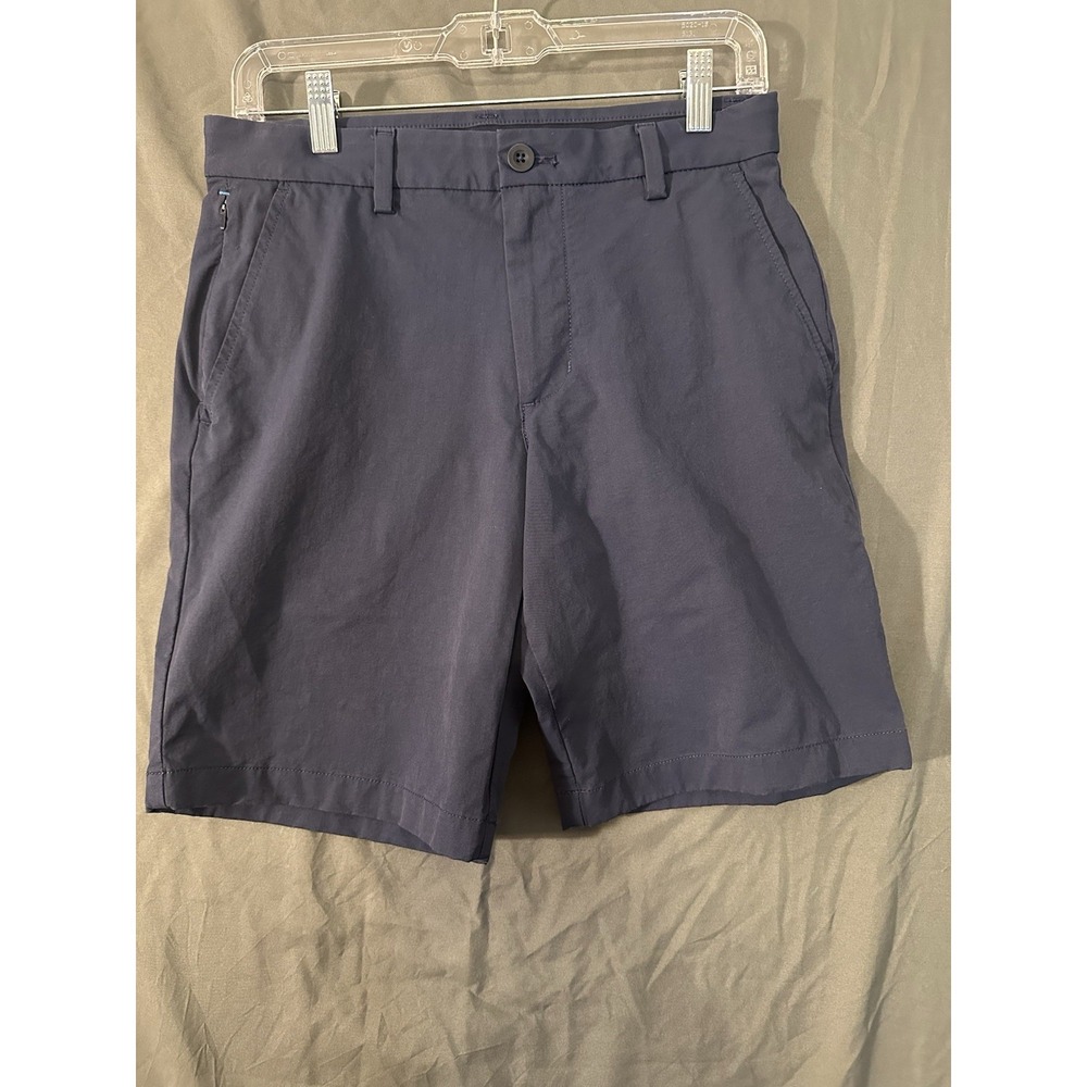 Vineyard Vines Chino Shorts Mens 28 Blue OTG On-The-Go 8" Inseam Stretch Casual
